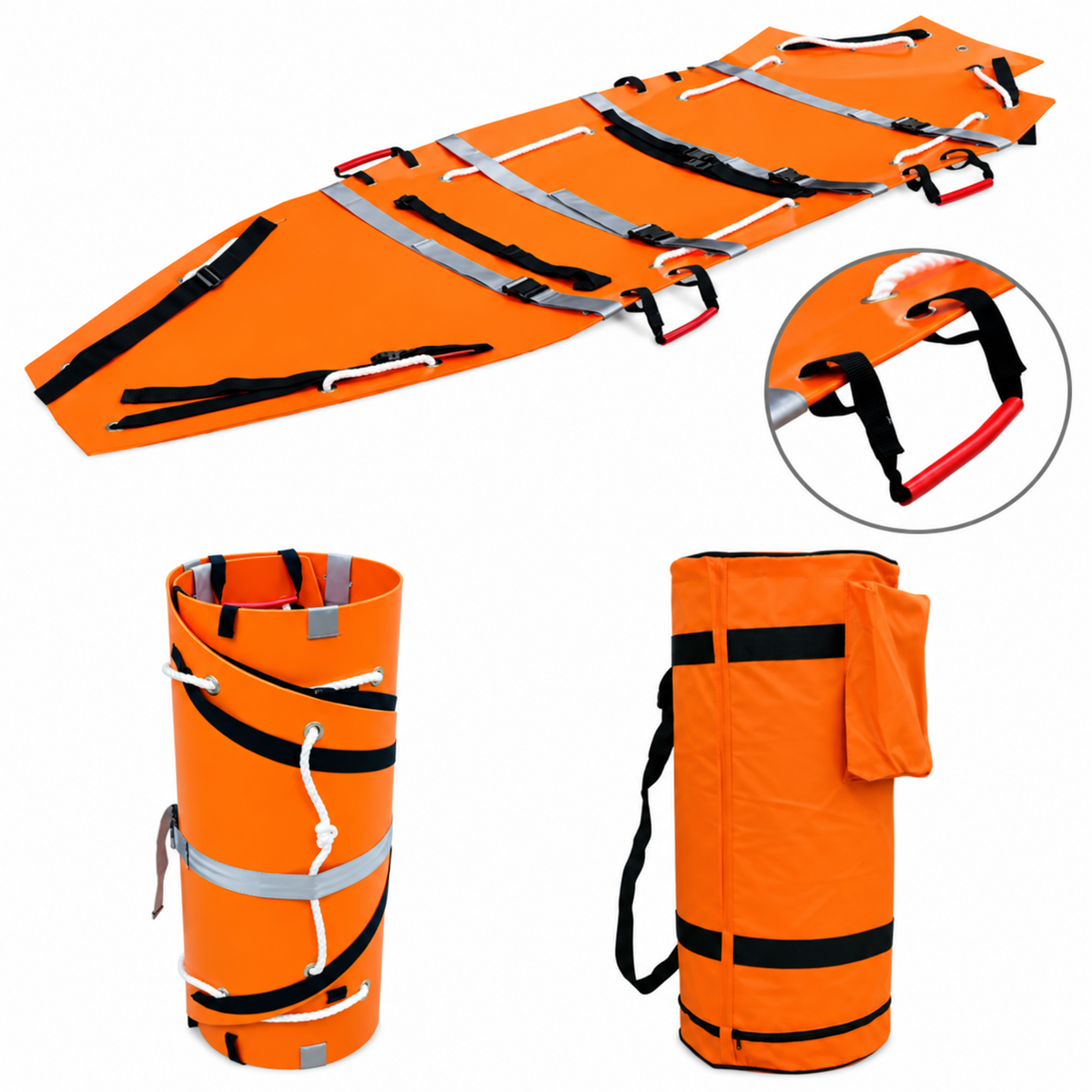 Rescue Patient Recovery Stretcher - Wrap Around Carry And Drag