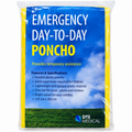 Disposable Emergency Poncho – Yellow