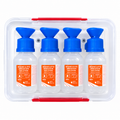 Compact Eyewash Station in Plastic Box - 4 x 100ml Eye Wash