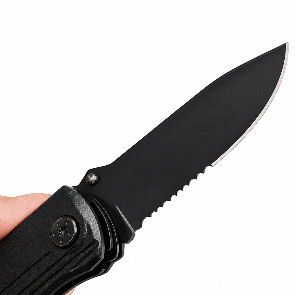 Multi Tool Knife Black – Stainless Steel & Aluminium