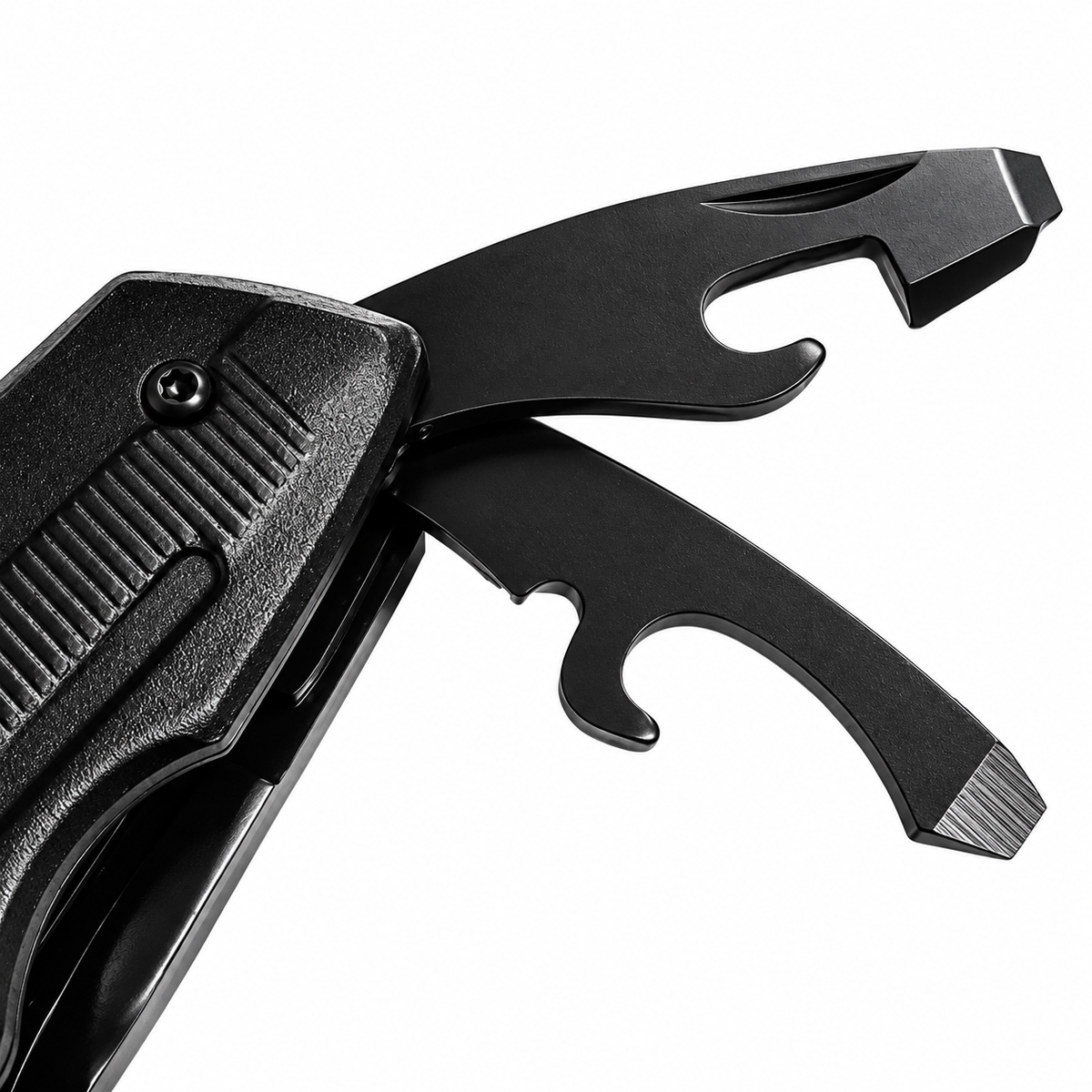 Multi Tool Knife Black – Stainless Steel & Aluminium
