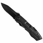 Multi Tool Knife Black – Stainless Steel & Aluminium