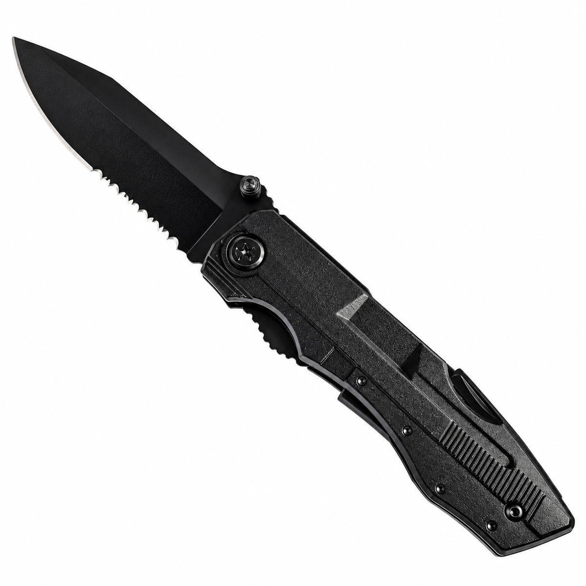 Multi Tool Knife Black – Stainless Steel & Aluminium