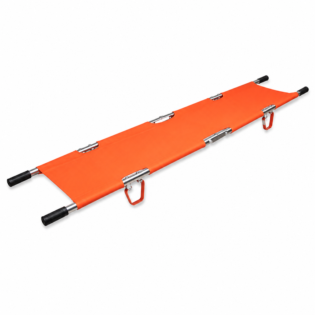 Double Folding Aluminium Pole Stretcher
