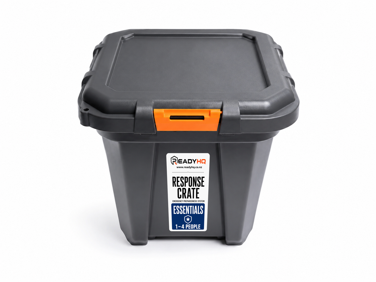 Essentials Response Crate | Civil Defence Kit Emergency Survival Box